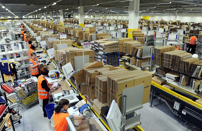 Amazon awarded patents for wristbands to guide warehouse workers