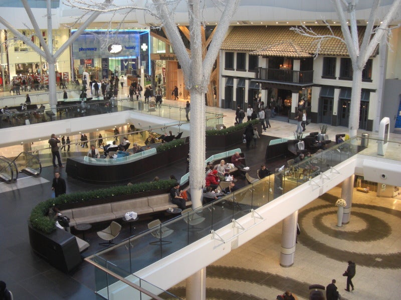 Westfield London shopping centre, Shepherd's Bush, London