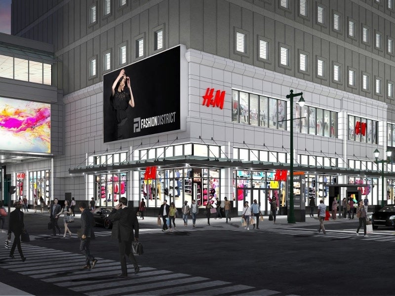 Fashion District Philadelphia - retail and entertainment destination, USA