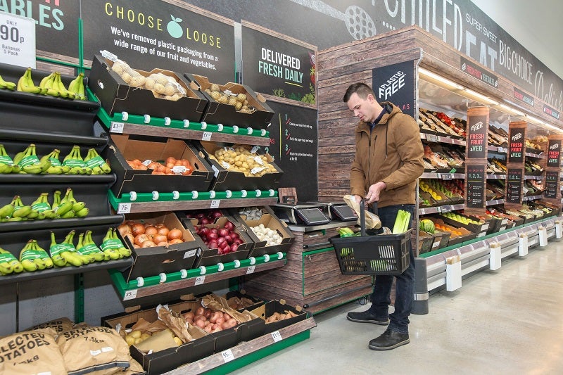 Iceland greengrocer: Supermarket launches in-store plastic-free aisle