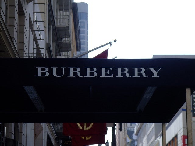 Burberry sales