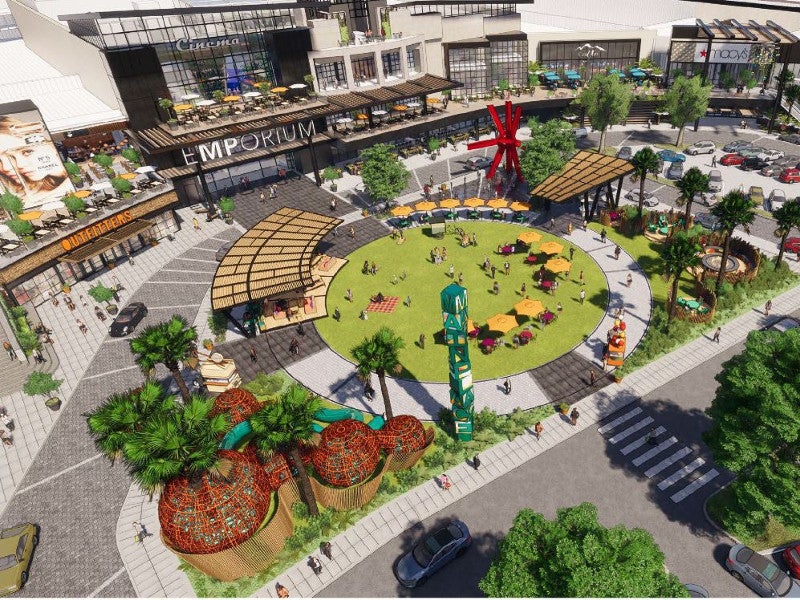 Currículum Articulación dinámica MainPlace Mall redevelopment, Santa Ana, California, USA