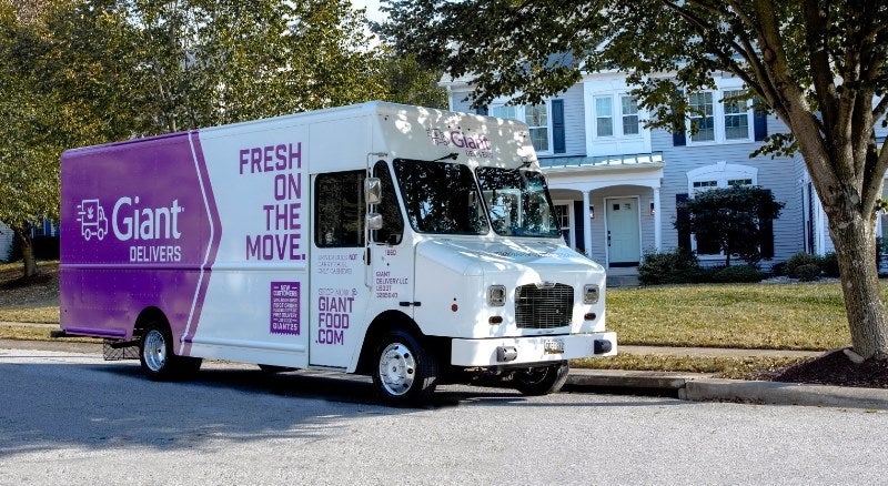 US grocery store chain Giant Food launches rebranded delivery service