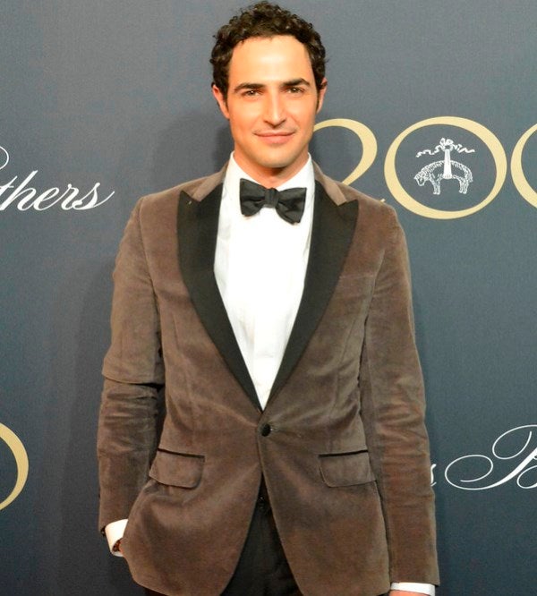 Zac Posen, Bags, Zac Posen Grey Leather Designer Handbag Next To New  Fashionable Trend