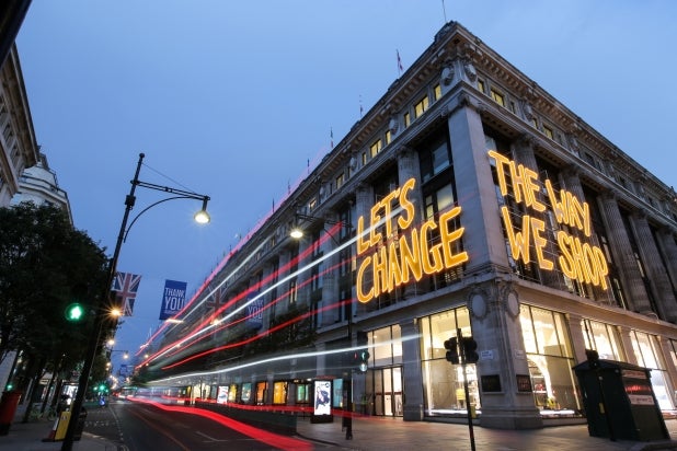Selfridges to start offering rental fashion in move to sustainability
