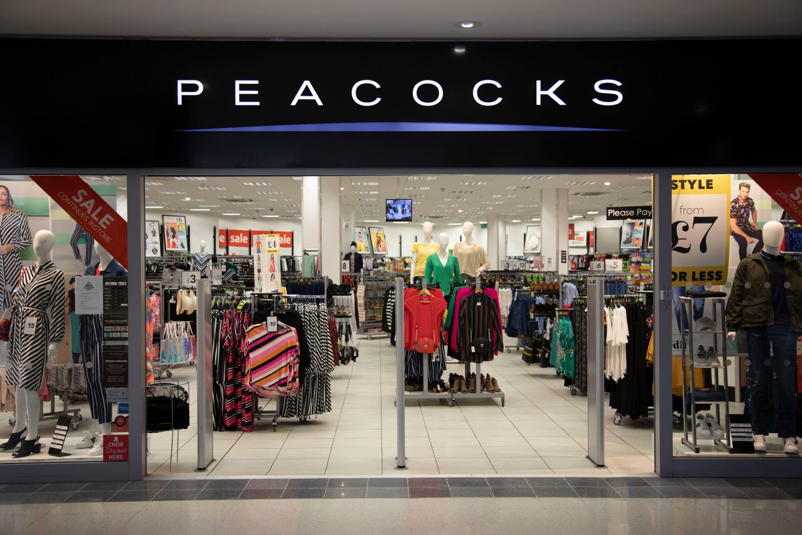Philip Day appoints FRP to value Peacocks and Edinburgh Woollen Mill