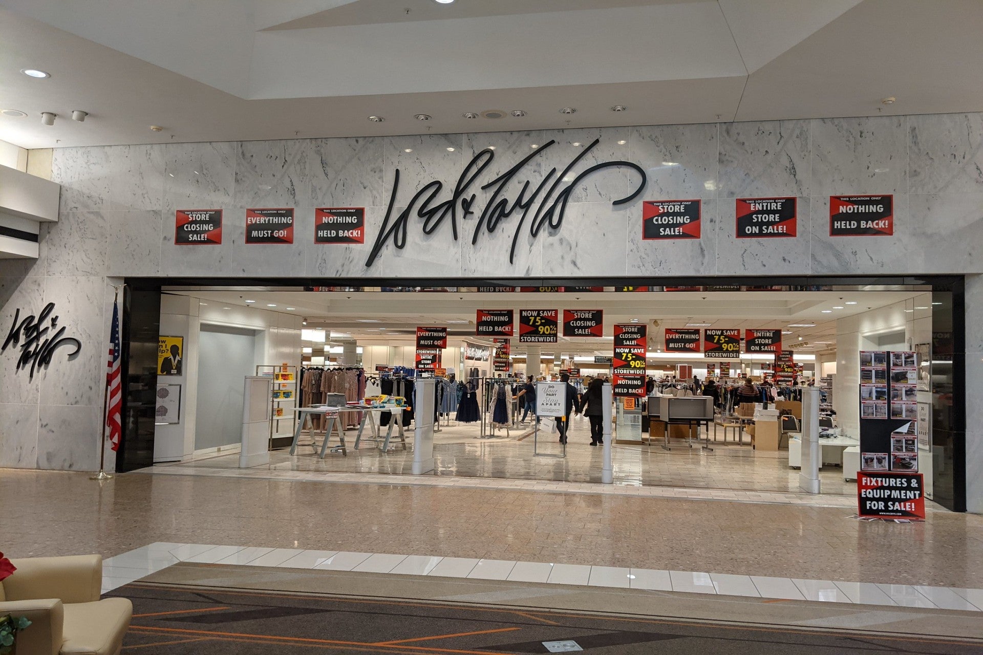 lord and taylor building interior