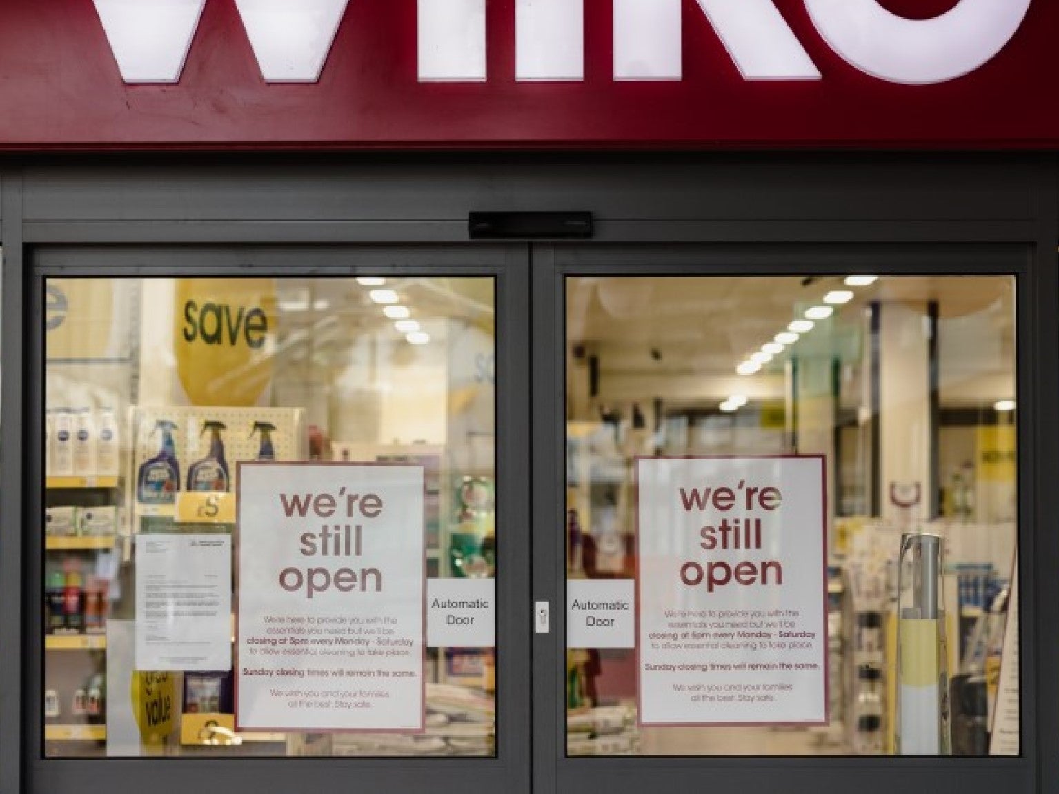 Wilko underperforms other essential retailers during COVID-19