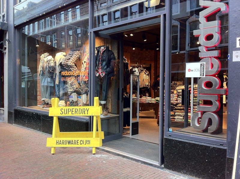 Superdry reports 1.9% drop in revenue in first half of FY22