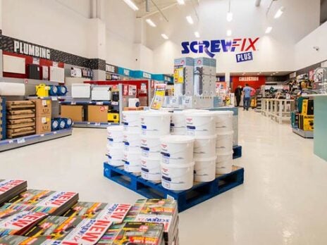 Screwfix to open 80 stores in UK and Ireland by end of January