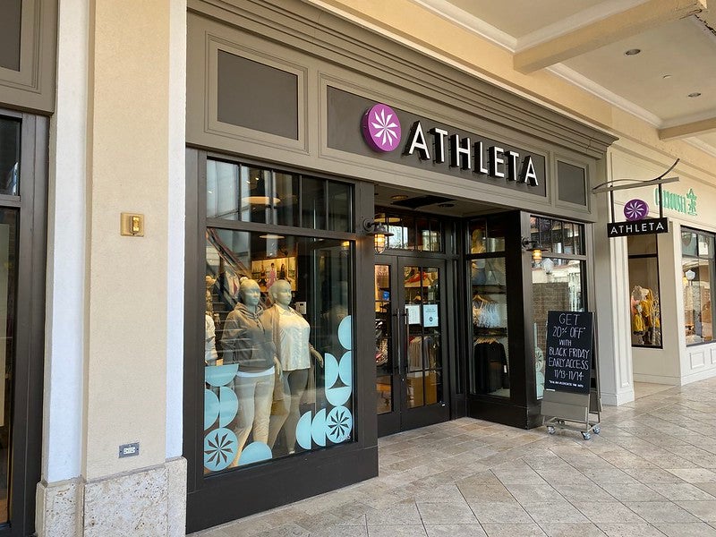 Athleta to open five new Canadian stores in 2022