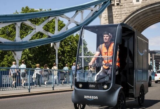 Amazon launches first UK micromobility hub in Central London