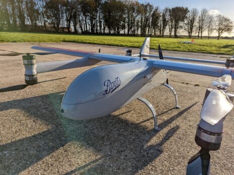Boots trials drone deliveries of prescription medicines in UK