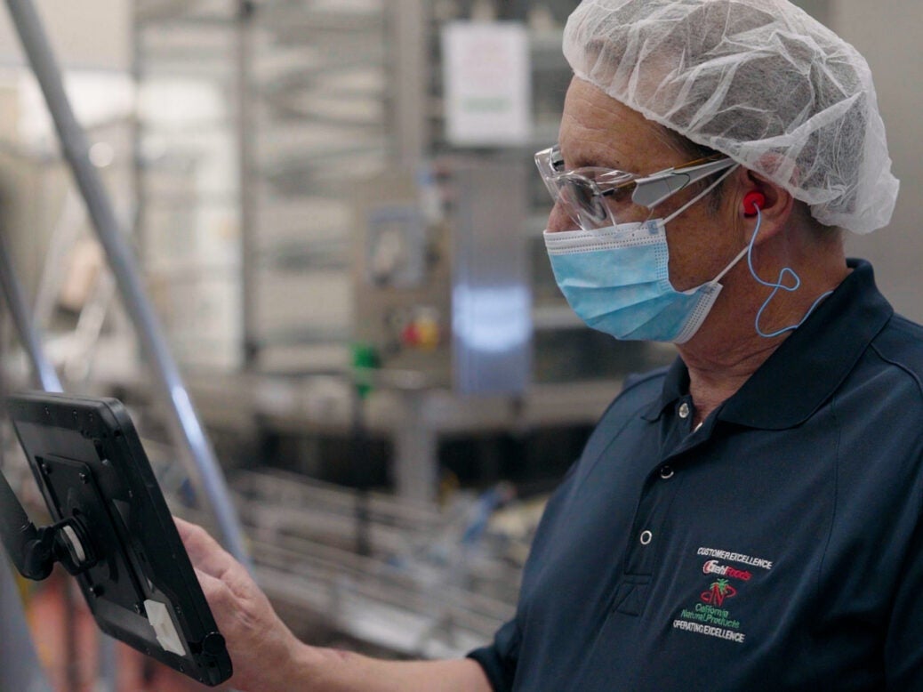 Food processing worker