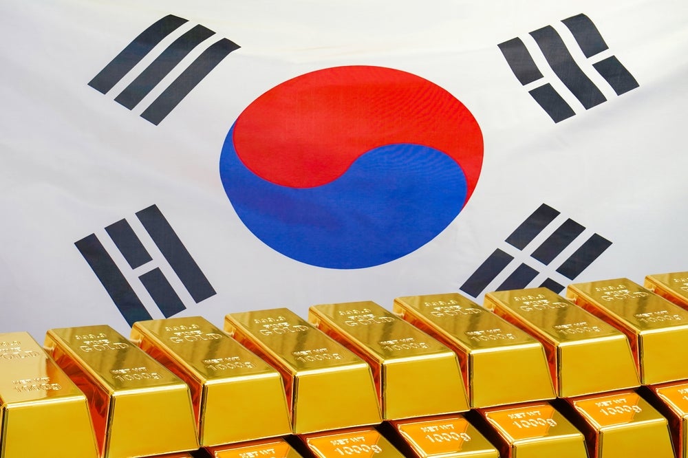 한국은 자동 판매기를 통해 금괴를 판매합니다