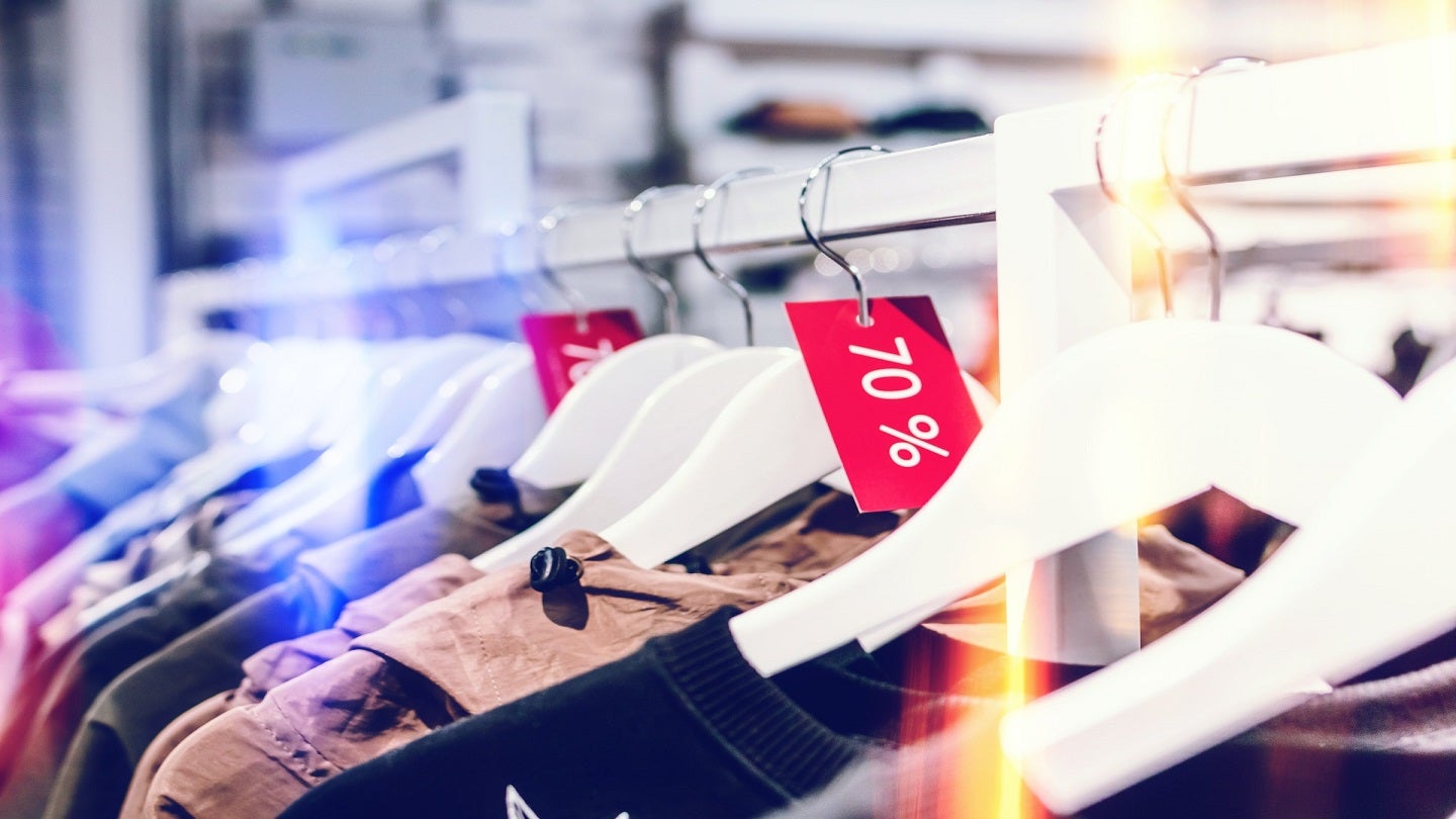 Clothing stores sales volumes in the UK fell by 1.5% in December 2023. Credit: Artem Beliaikin on Unsplash.