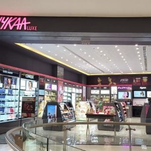 Nykaa Luxe Brand Outlet in Phoenix Mall of the Millennium.